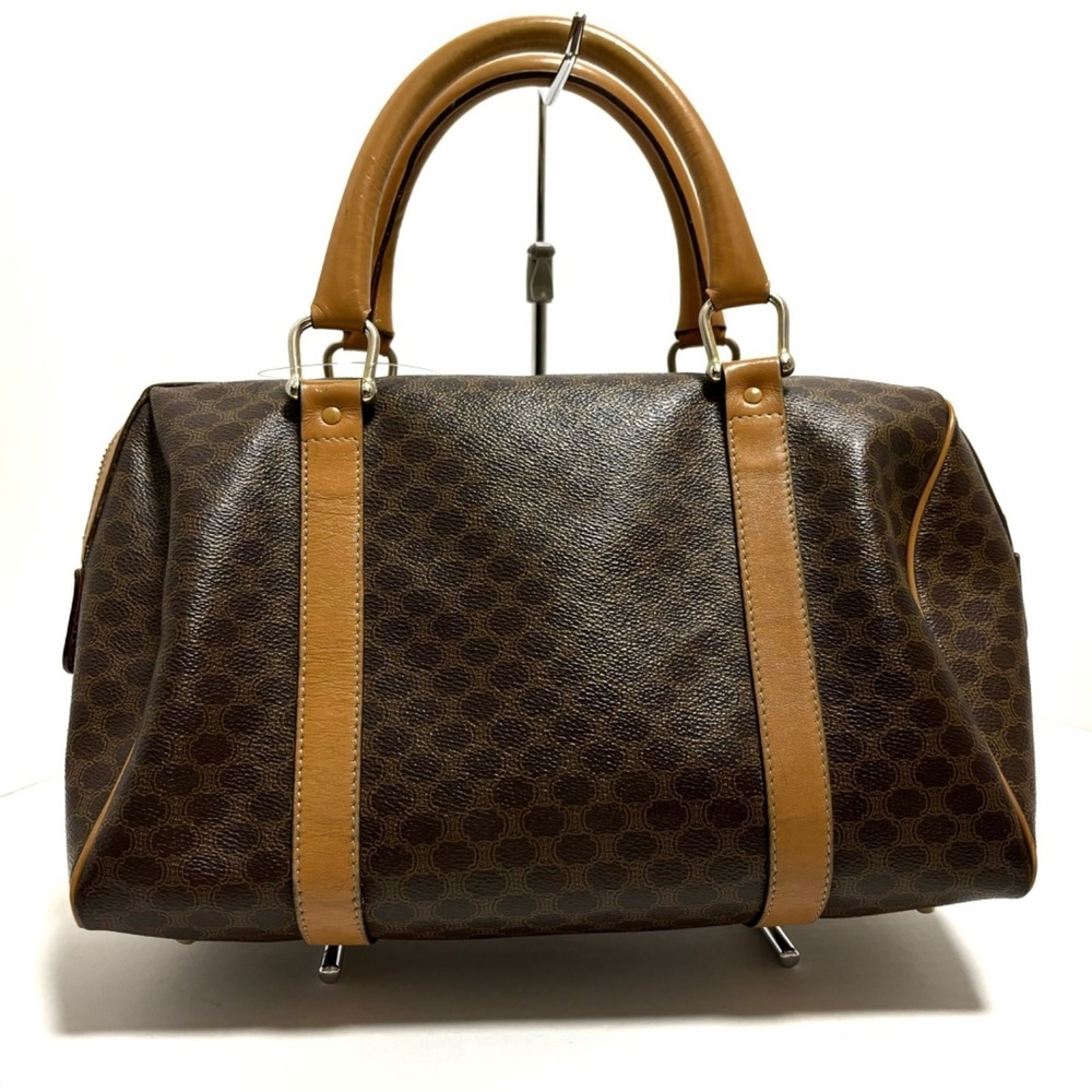 Celine Macadam Pattern Handbag Brown - image 3